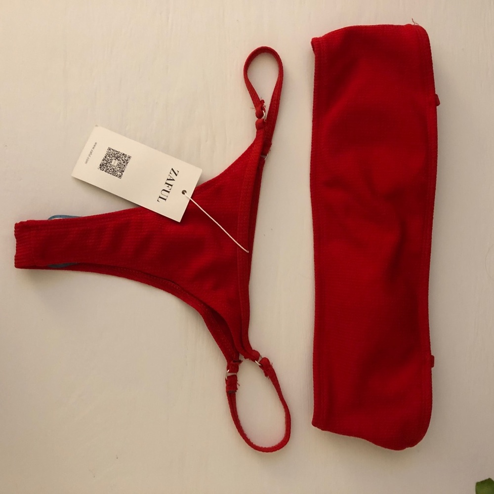 Zaful Red Bikini